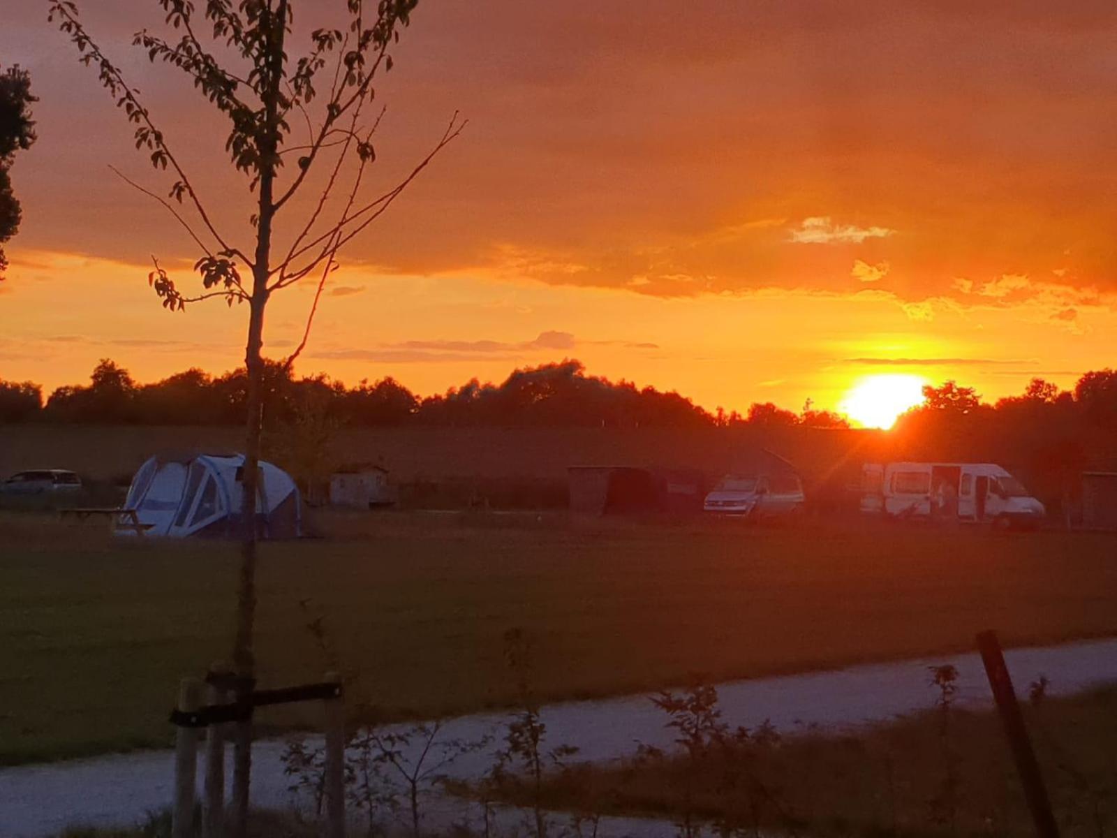 De Hazelaarshof Luxe Glampingtent Bij Natuurgebied De Millingerwaard Kekerdom Exterior foto